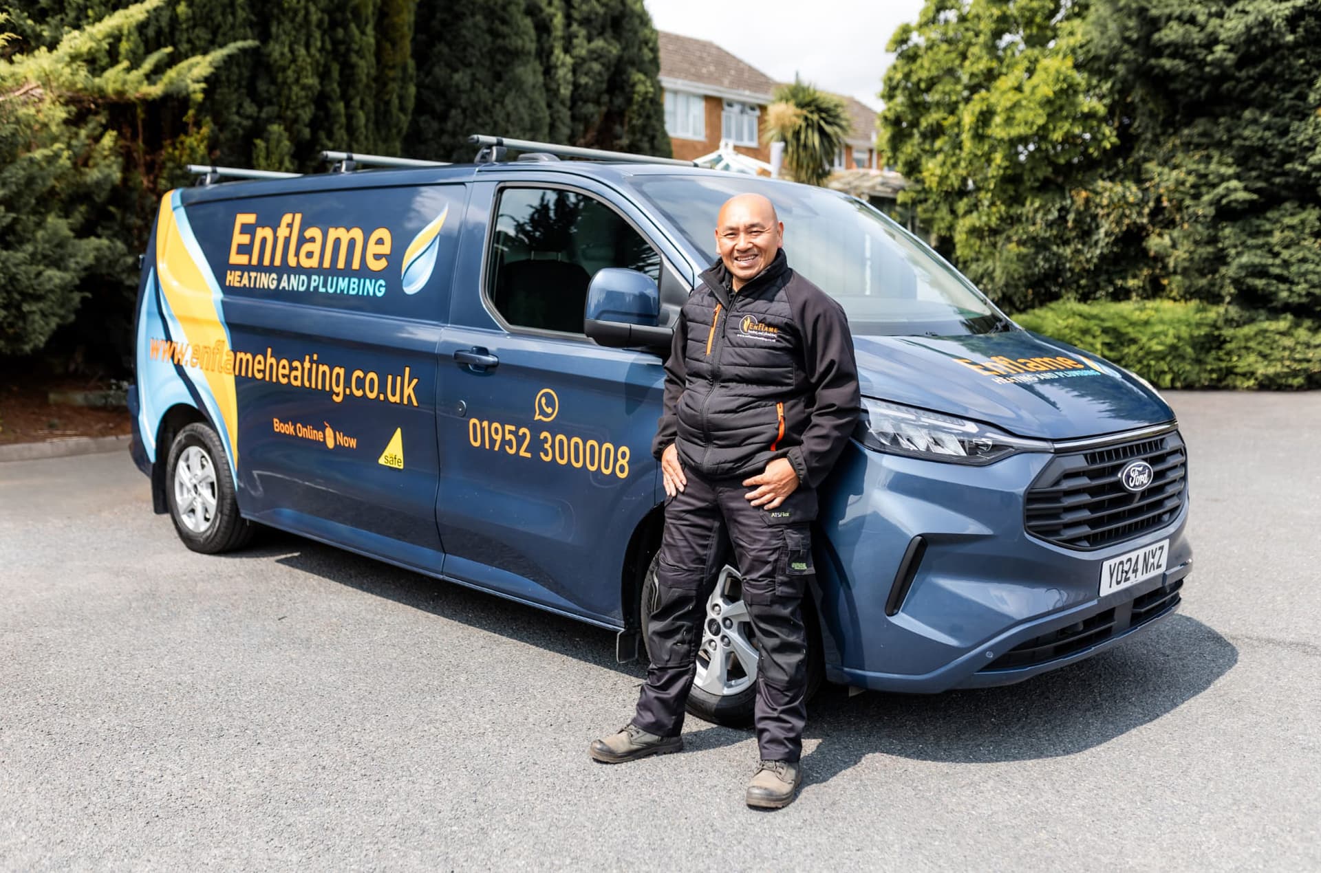 Why Hire Enflame Heating & Plumbing - Gas Safe & Baxi Approved